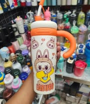 Premium Cartoon Printed Insulated Water Bottle with Handle – Hot & Cold inva gadget_img_2