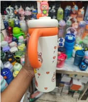 Premium Cartoon Printed Insulated Water Bottle with Handle – Hot & Cold inva gadget_img_1