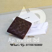 Coach Brand Short Embossed Premium Wallet_img_0