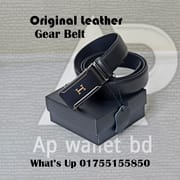 Premium Quality Original Leather Hermes Gear Belt_img_1