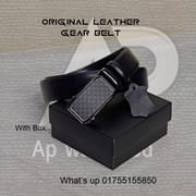 Premium Genuine Leather Gucci Auto Gear Belt With Box_img_1