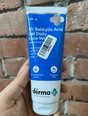 Derma co 1% Salicylic Acid Gel Face Wash - 100ml_img_1