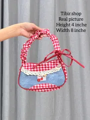 Denim red pookie bag_img_6