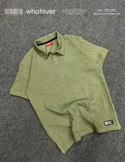 Waffle Polo Olive_img_1