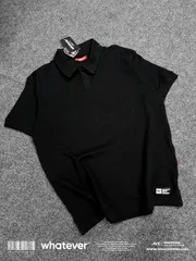 Waffle Polo Black_img_1
