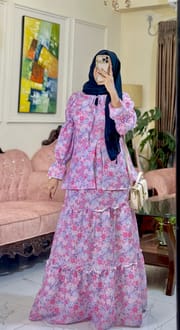 Purple Heart Skirt Set💗_img_1