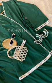 Bottle Green Angrakha Set💗_img_1