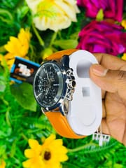 Premium Chronograph Style Leather Watch_img_2