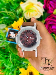 Sporty Casual Rubber Strap Watch_img_0