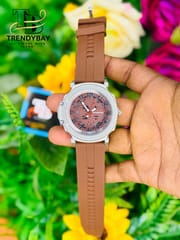 Sporty Casual Rubber Strap Watch_img_1