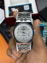 Luxury Silver White Dial Watch – Premium Edition_img_1