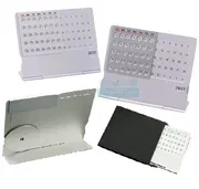 Creative Ultra Thin Aluminum Alloy Perpetual Desk Calendar 100 Year Office Table Decor | Price in BD_img_1