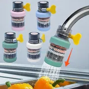 6 Layer Faucet Water Purifier Nozzle – Coconut Charcoal Kitchen Tap Filter for Clean Drinking Water | Price in BD_img_2