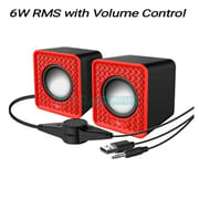 Mini USB Multimedia Speaker 2.0 Channel 3W x2 Portable Speaker for PC, Laptop & Mobile | Price in BD_img_1