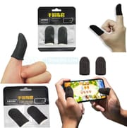 WASP Feelers Thumb & Finger Sleeve for Mobile Games, Pubg, Cod, Freefire Anti Sweat & Slippery Finger Sleeve 1 Pair (2 Pieces)_img_0