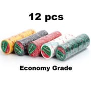 12 Pcs Osaka PVC Tape Economy Grade (Red, White, Black, Yellow)_img_0