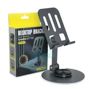 Aluminium Alloy Desktop Mobile Holder Adjustable Stand for Smartphone & Tablet ZM-0113H | Price in BD_img_0