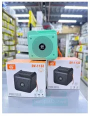 DV-1132 Mini Pure Bass Wireless Bluetooth Speaker Portable USB TF Speaker | Price in BD_img_1