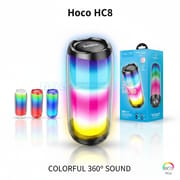 HOCO HC8 Pulsating Colorful LED Bluetooth Speaker 1800mAh | Price in BD_img_0