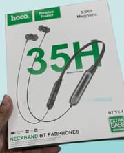 HOCO ES65 Magnetic Neckband BT Earphone with Extra Bass, 35H Battery & Bluetooth V5.4 | Price in BD_img_0