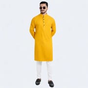 প্রিমিয়াম চাইনা মাইক্রো স্টিচ পাঞ্জাবি + ফ্রি আতর গিফট🎁_img_9