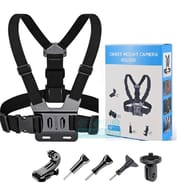 Action Camera Chest Mount with Phone Holder for Smartphone and Action Camera - Effortlessly Capture Your Vlogs and Adventures, Chest Mount With Mobile Mount Holder_img_0