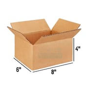 Packaging Meterial - 10 Pcs Die Cut Carton Small Mini Box Size: 8" × 6" × 4" inch Carton Box 8 × 6 × 4 inch_img_1