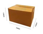 Packaging Material - 10 Pcs Die Cut Carton Small Mini Box Size: 8" × 7" × 5" inch Carton Box 8 × 7 × 5 inch_img_1