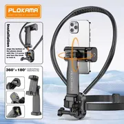 PLOKAMA CX-60 Neck Bracket Hands-Free Mount for Sports Camera & Smartphone CX60 | Price in BD_img_1