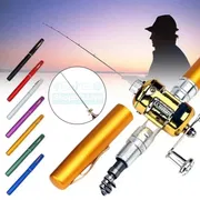 Portable Pocket Size Fishing Rod Pen with Reel Mini Telescopic Fishing Combo | Price in BD_img_3