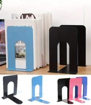Library Office L-Shaped Bookend Metal Bookend Desktop File Organization and Storage Government Purchase Economical Bookend_img_0