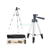 3110 A Aluminium Tripod Stand with 10 Inch Ring Light & Mobile Holder | Price in BD_img_2