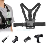 Action Camera Chest Mount with Phone Holder for Smartphone and Action Camera - Effortlessly Capture Your Vlogs and Adventures, Chest Mount With Mobile Mount Holder_img_2