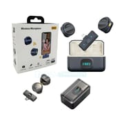 SX21 Wireless Lavalier Microphone – 2.4G Noise Reduction | Type-C / 8 Pin | Plug & Play Vlogging Mic | Price in BD_img_0