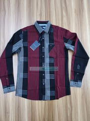 Men’s Full Sleeve Slim Fit Cotton Shirt – 100+ Colors Collection S,M,L,XL | Price in BD_img_2