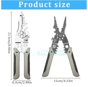 Multifunctional Wire Stripper Crimper Cable Cutter Pliers – Electric Wire Cutting, Stripping & Crimping Tool Scissors_img_5