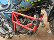 Premium Heavy Engin Gourde Bumper For Gixxer FI ABS Nacked Version_img_2