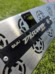 Premium SS Star Silencer Gourde For Discover 100 & 125 Old Model_img_2
