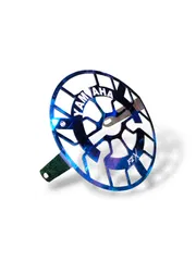 Premium Heavy Blue Headlight Grill For Yamaha FZ-X_img_0