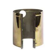 Premium Golden Silencer Cover For Tvs Metro,Metro Plus,Stryker_img_1