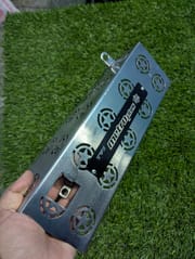 Premium SS Star Silencer Gourde For TVS Metro Plus_img_3