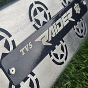 Premium SS Star Silencer Gourde For Tvs Raider_img_1