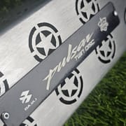Premium SS Star Silencer Gourde For Pulser Twin Disc_img_2