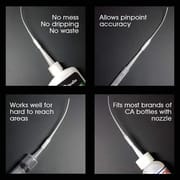 Superglue Applicator Tips, Thin Super Glue Tip 100PCS SET_img_1