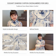 Kids Girls Summer Chinese Traditional Style Party Dress (2–7 Years)_img_7