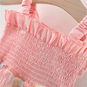 Baby Girl Butterfly Wings Fairy Sleeveless Pleated Lace Summer Dress (6 months to 3 years)_img_10