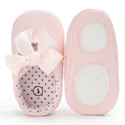 Baby Girls Bow Soft Sole Prewalker Party Shoes (0 to 12 months)_img_4