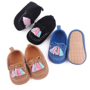 Baby Tassel Moccasins Antislip Sole Prewalker Lofer Shoes (0 - 12 Months) for yours BABUU_img_0