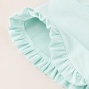Kids Mint Green Butterfly Floral Girls Outfit Set Top & Wide Leg Pants (1 to 6 years) for yours BABUU_img_3