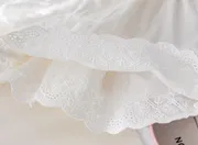 Baby Girls Princess Blue Top with White Lace Skirt Dress (6 months to 6 years)_img_6